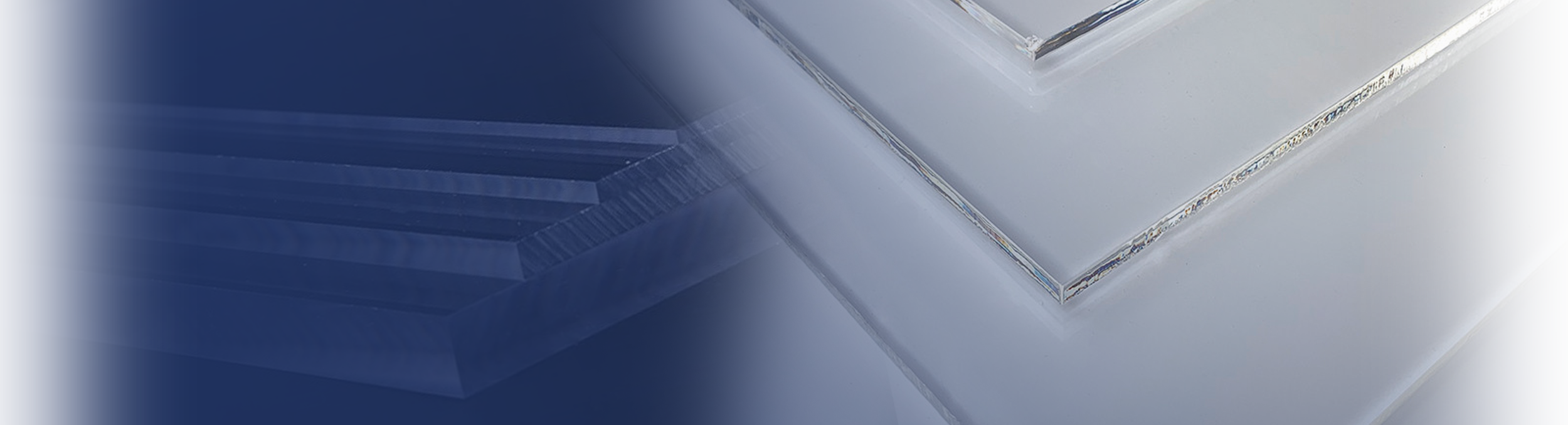 Bannière plexiglas