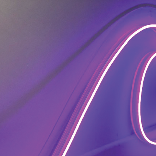 Néon flex violet